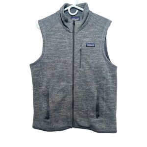 Patagonia Better Sweater Vest Mens Medium Gray Stonewash Fleece Outdoor Hiking